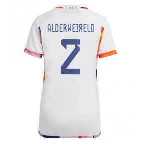 Lacne Ženy Futbalové dres Belgicko Toby Alderweireld #2 MS 2022 Krátky Rukáv - Preč